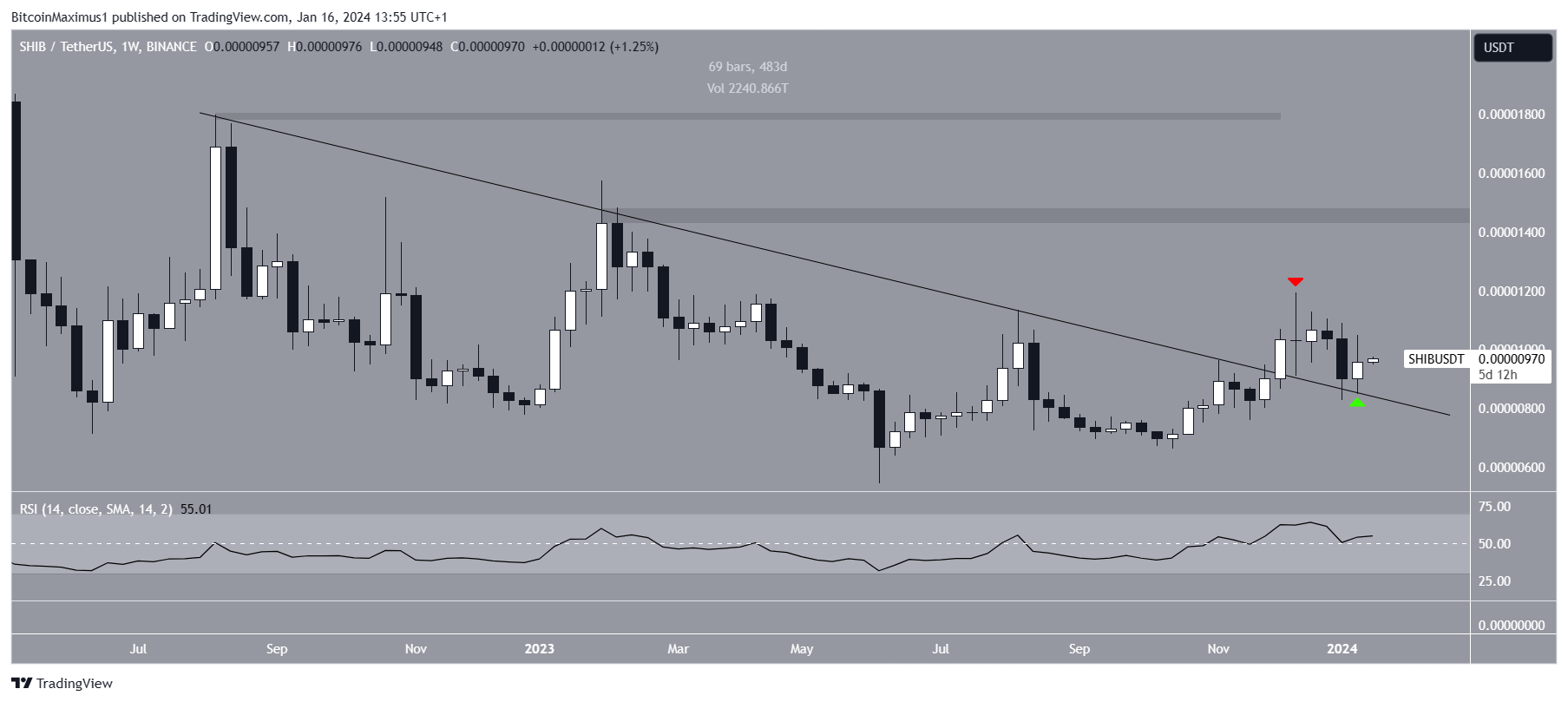 Shiba Inu (SHIB) Price Movement
