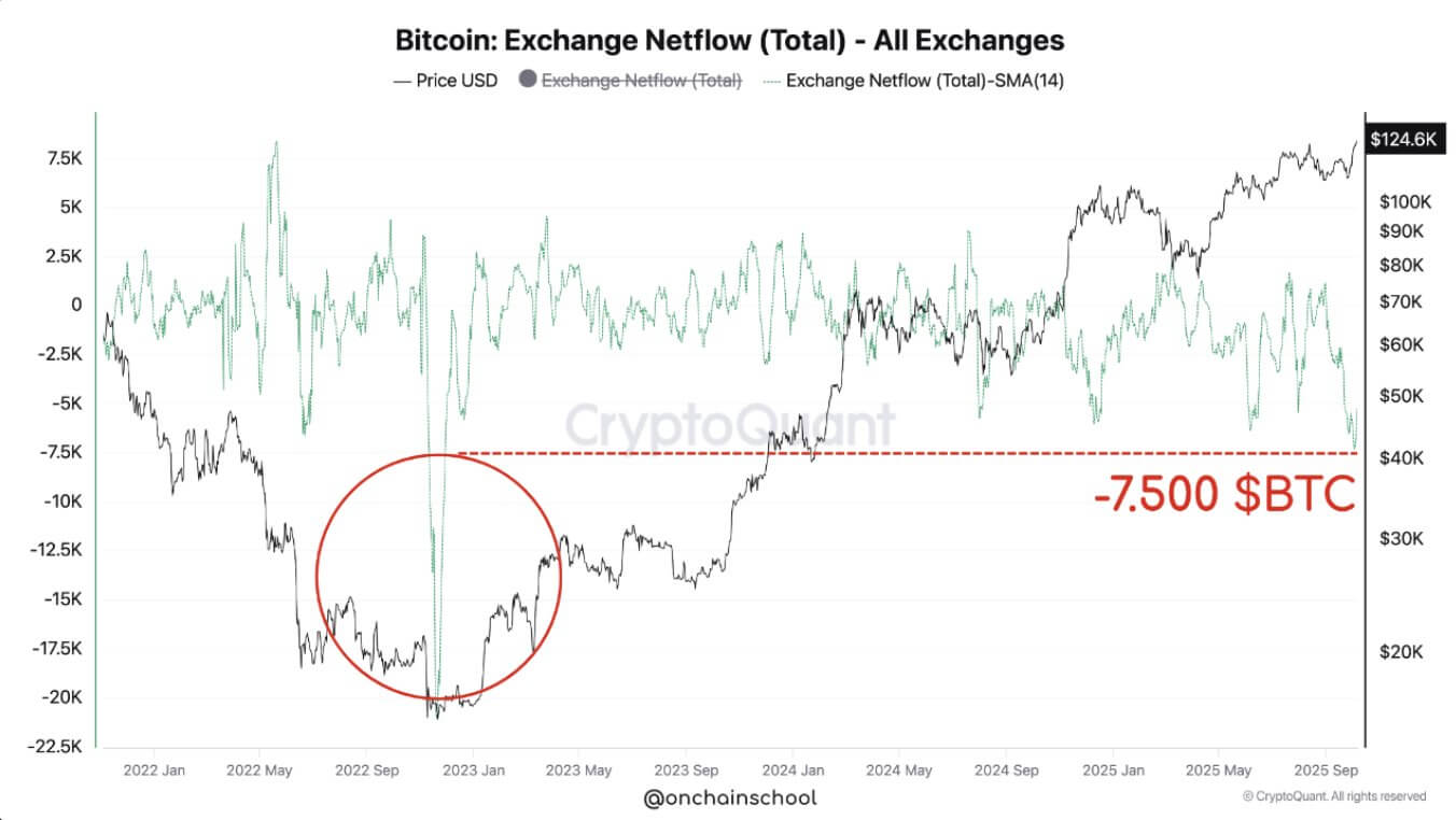 Bitcoin Netflow