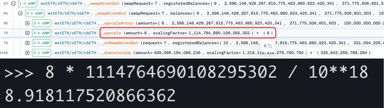 How Attacker Exploited Balancer Code