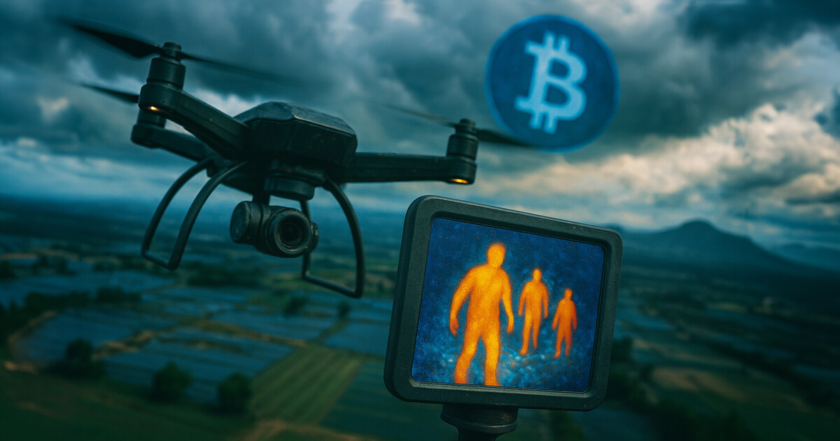 Bitcoin thieve drone