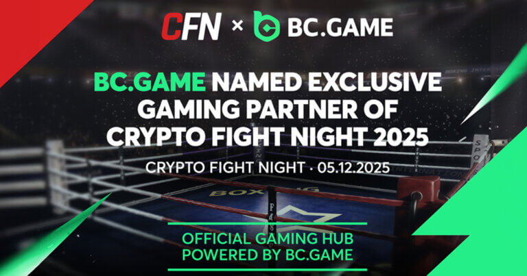 BC.GAME named Exclusive Gaming Partner of Crypto Fight Night 2025