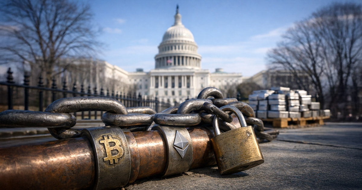 Chained crypto capitol