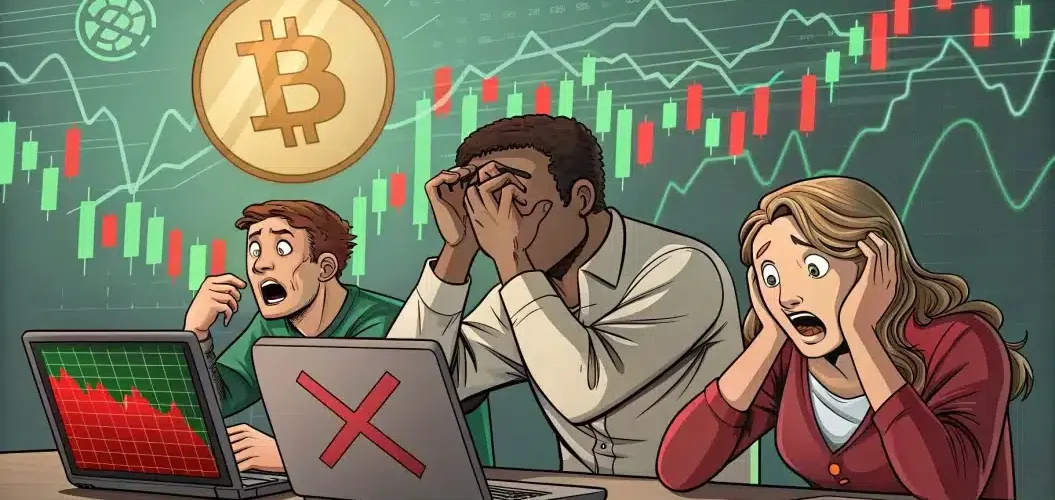 High level of bearish posts compared to bullish 1055x500