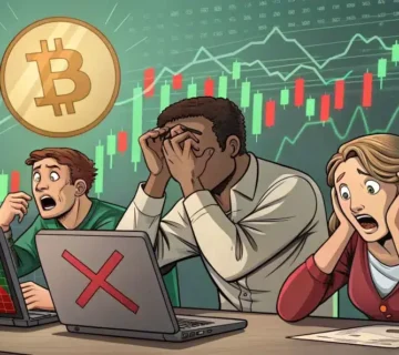 High level of bearish posts compared to bullish 360x320