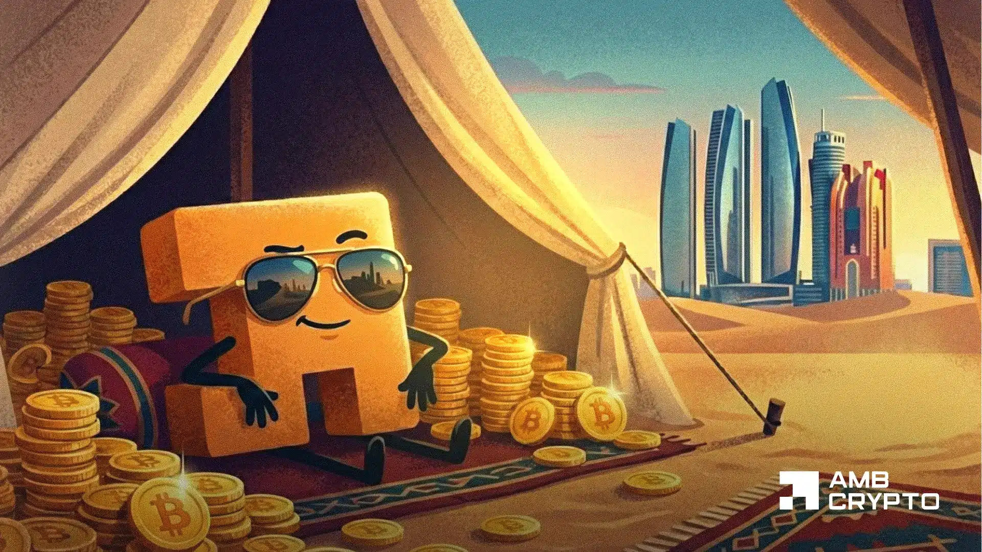 Quote based Abu Dhabi funds buy the dip with 1B in BlackRocks Bitcoin ETF