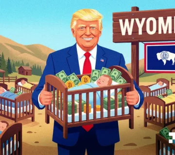 Quote based Kraken to fund Trump accounts for every child born in Wyoming in 2026 1 360x320