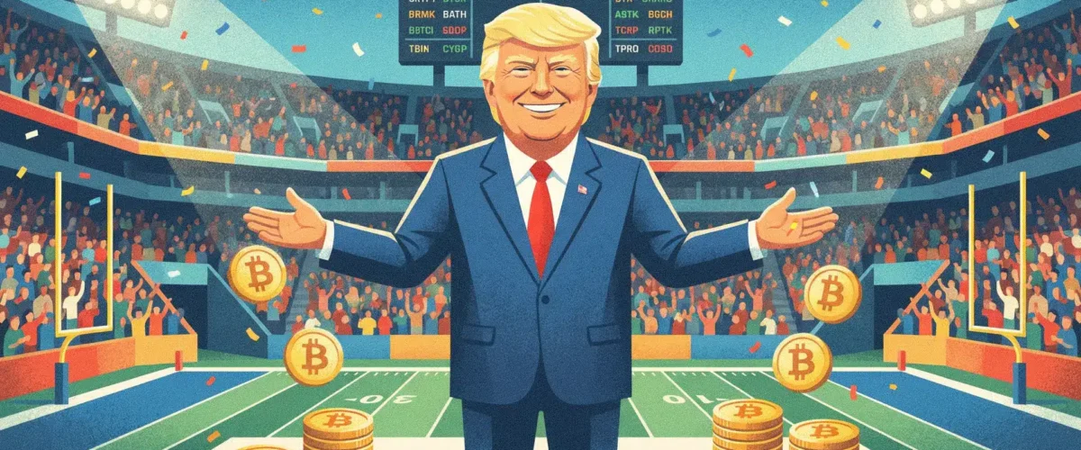 Scam claims spread after Trumps Super Bowl crypto donation pitch 1200x500