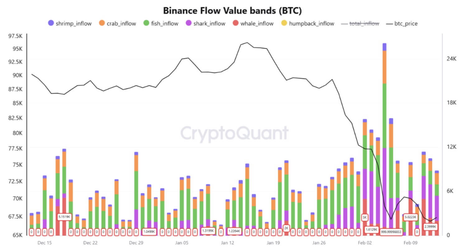 Binance Bitcoin Transfers
