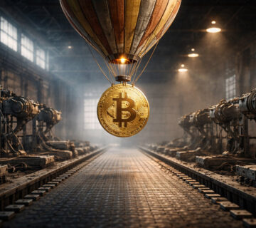 Bitcoin balloon 360x320