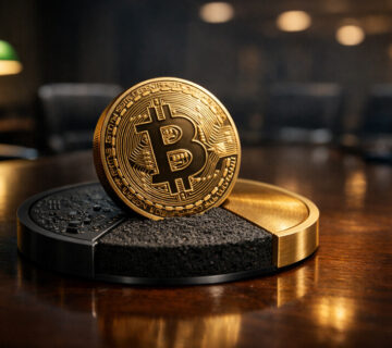 Bitcoin segmented dial 360x320