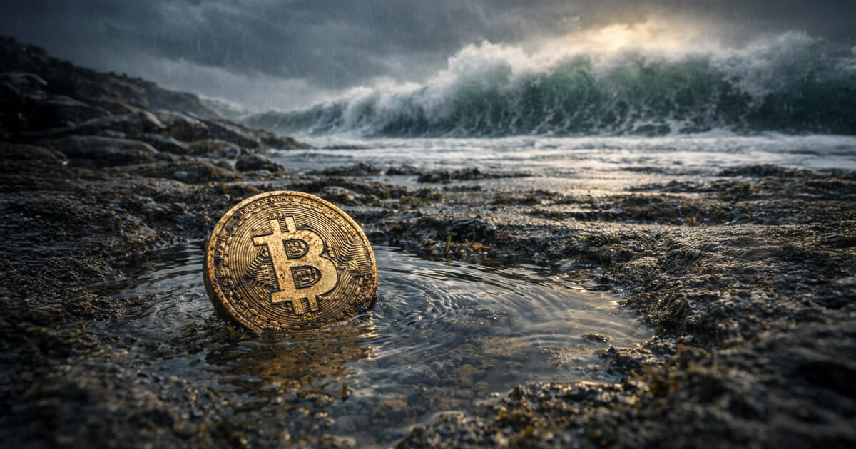 Bitcoin storm wave