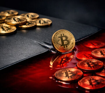 Bitcoin supply red 360x320