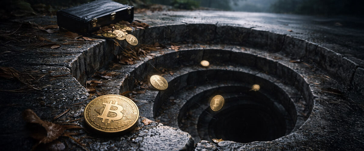 Bitcoin treasury descent 1200x500