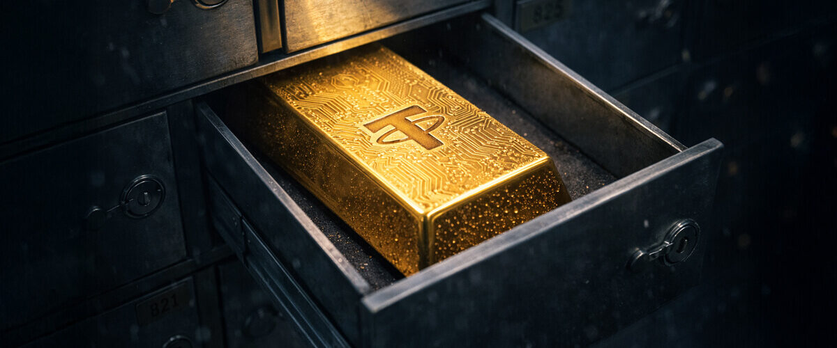 Tether tokenized gold 1200x500