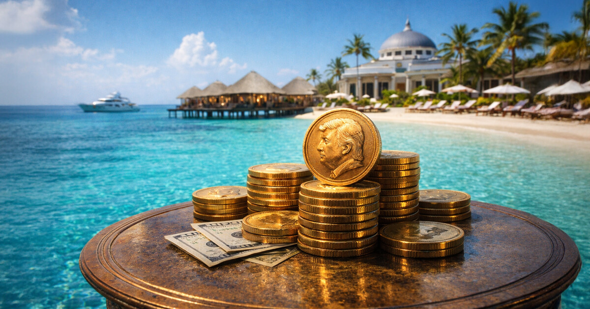 Tokenizing trump maldives
