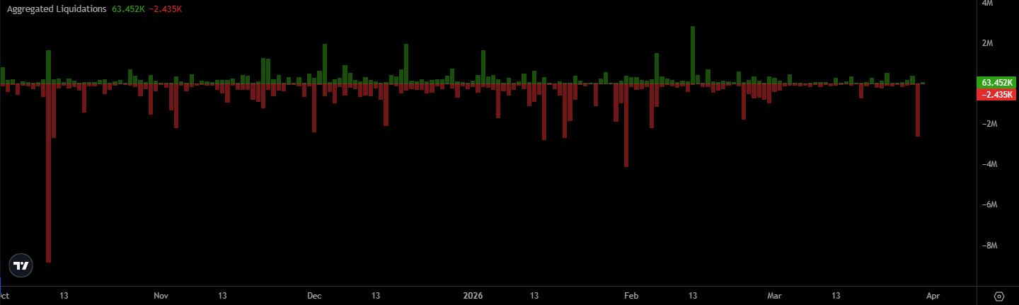 BCH liquidations