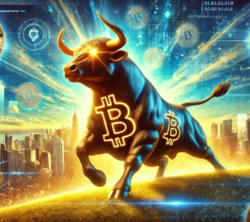 Bitcoin bull 360x320