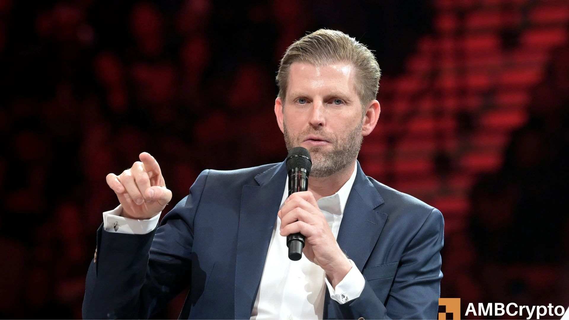 Eric Trump stablecoins FI 