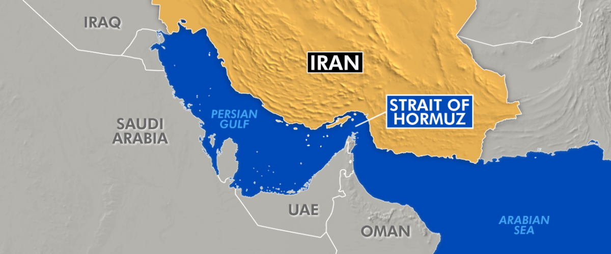 MAP MIDEAST Strait Of Hormuz 5a 1200x500
