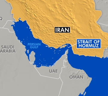 MAP MIDEAST Strait Of Hormuz 5a 360x320