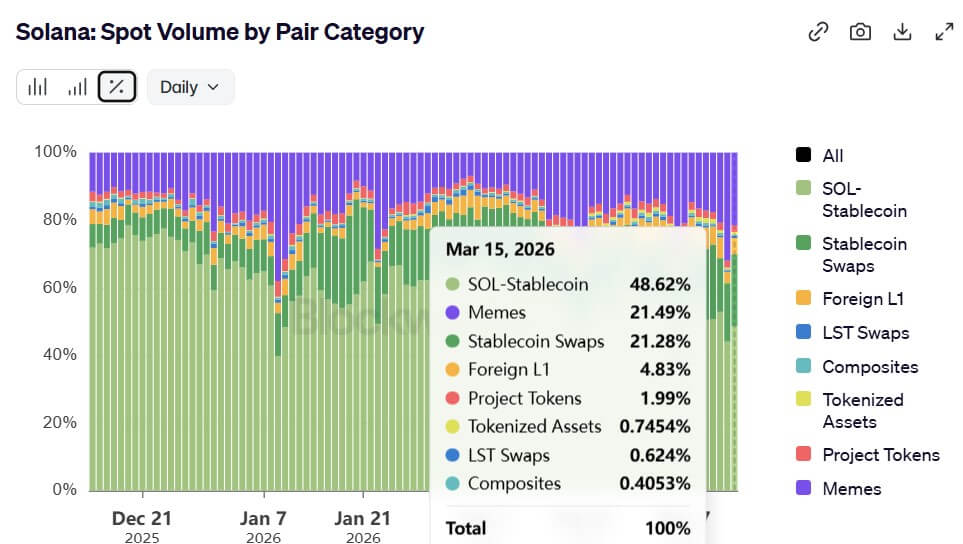 Solana DEXs On-chain Activity