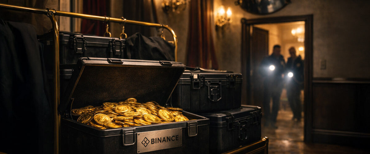 Binance trump doj investigation 1200x500