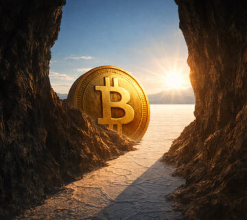 Bitcoin cresting canyon 360x320