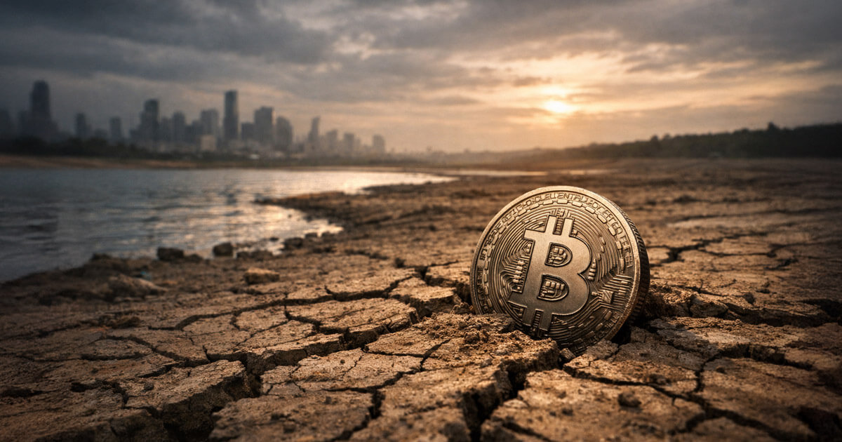 Bitcoin desolate landscape 1