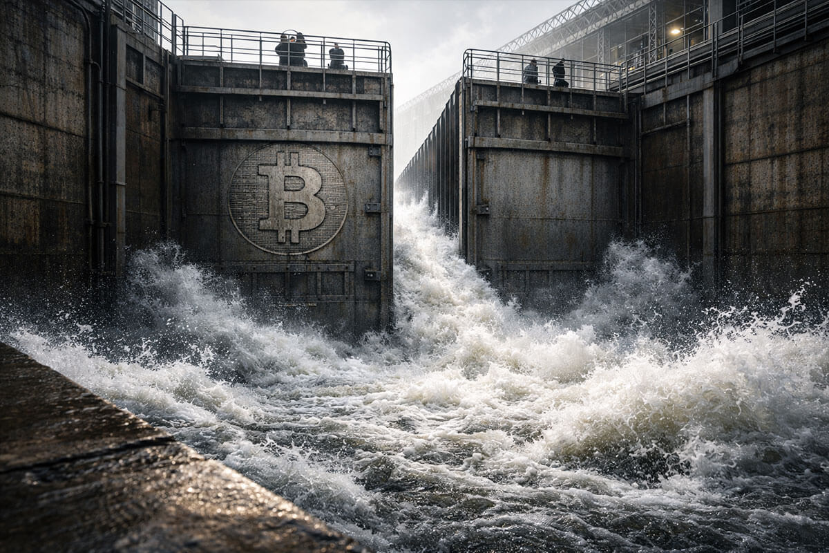 Bitcoin gate liquidity