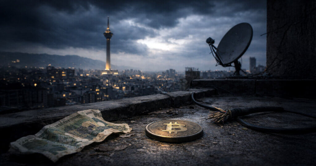 Can Bitcoin help amid internet blackouts after Iran's currency collapsed 95% overnight?