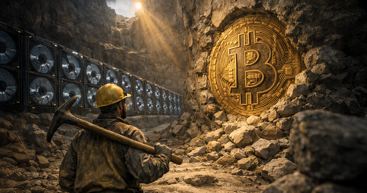 Bitcoin miner gazing 1