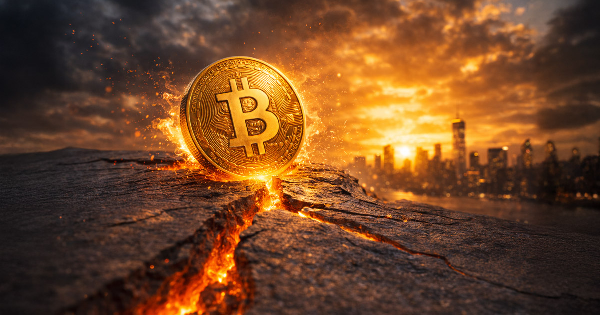 Bitcoin pierced ridge