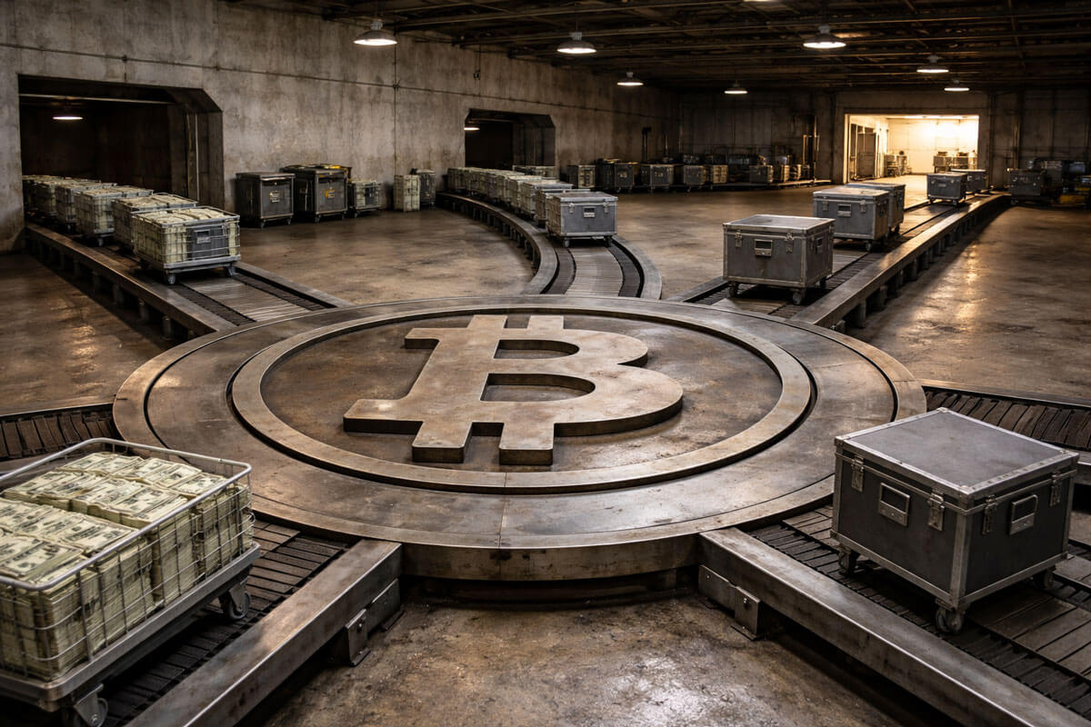 Bitcoin sorting facility
