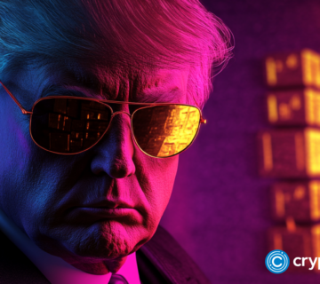 Crypto news Donald Trump golden bars option05 360x320