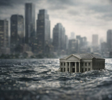 Flooded bank  360x320