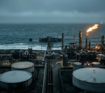 Oil refinery 360x320