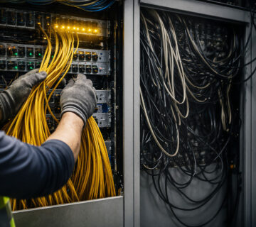 Server cabinet cables 1 360x320