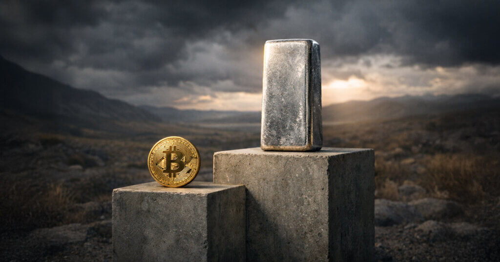 How long can silver and gold outperform Bitcoin before reverting to type?