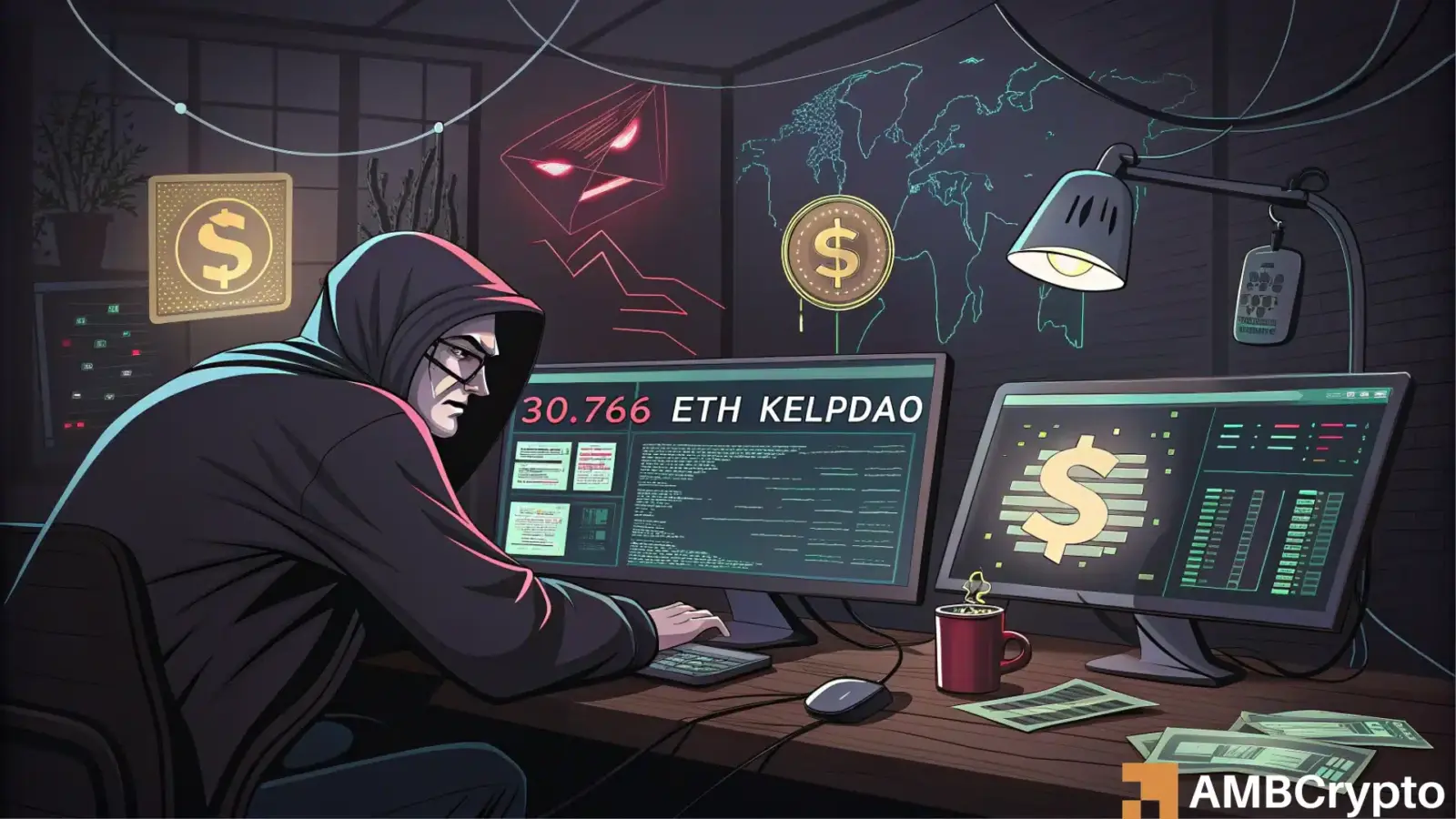 KelpDAO attackers laundered funds into Bitcoin e1776845255929 2