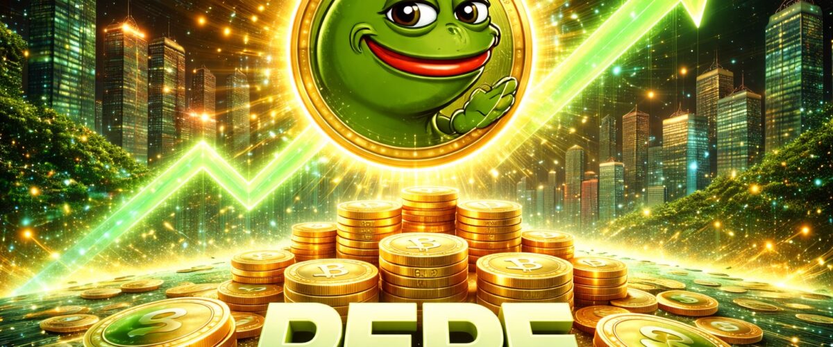 PEPE cryptocurrency on the rise 1200x500