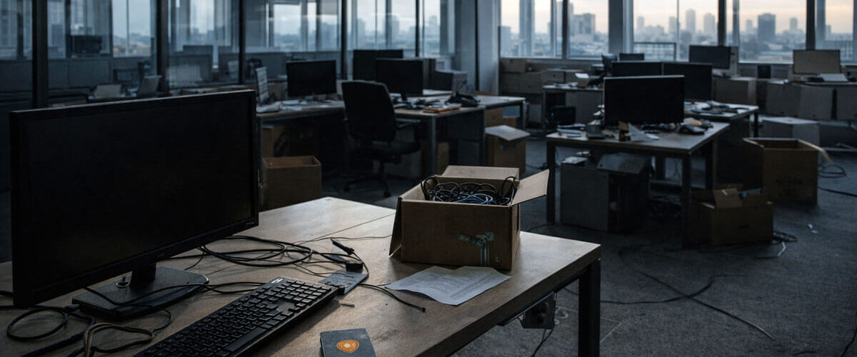 Abandoned crypto office 1200x500