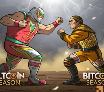 Altcoin index sits at 39 e1775396863463 360x320