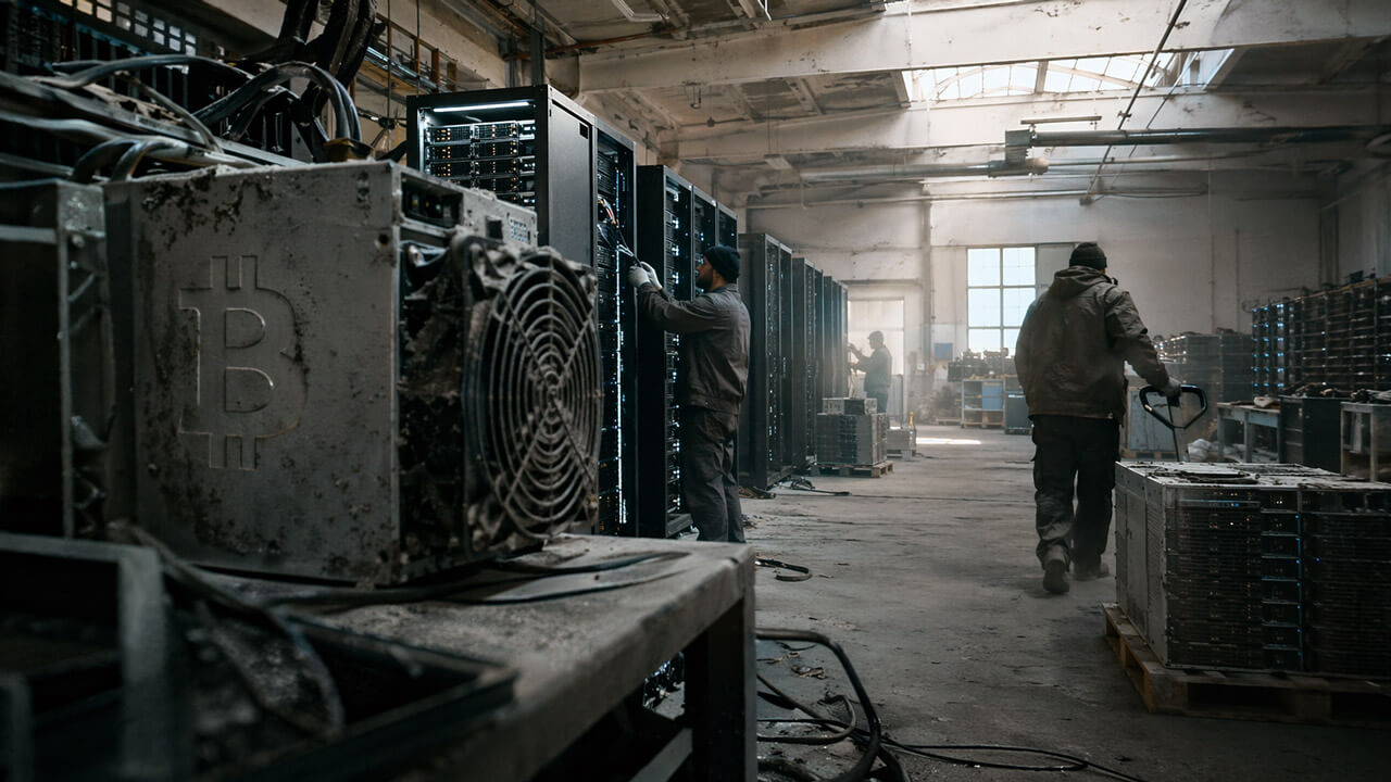 Bitcoin miner ai pivot