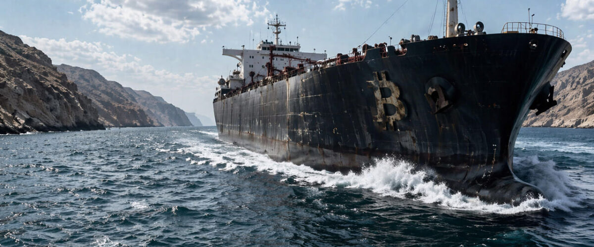 Bitcoin strait hormuz opening  1200x500