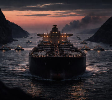 Blockade strait hormuz 360x320