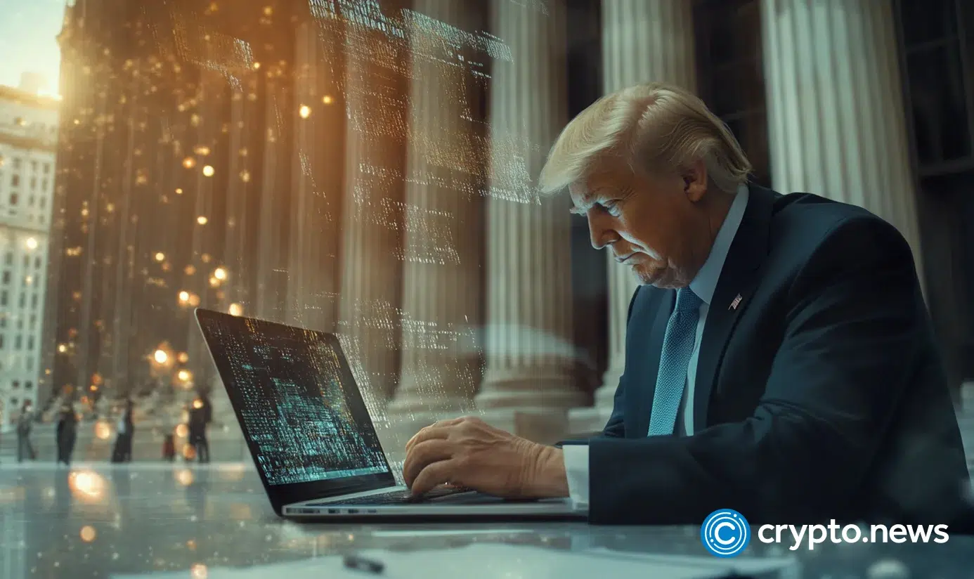 Crypto news Donald Trump opening a bank account option01