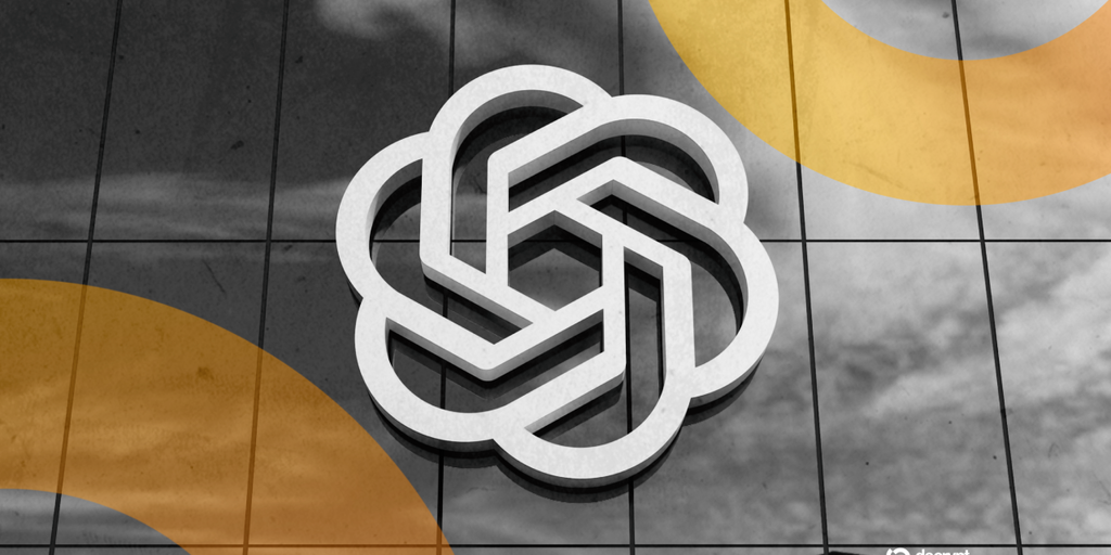 Decrypt style openai logo gID 7