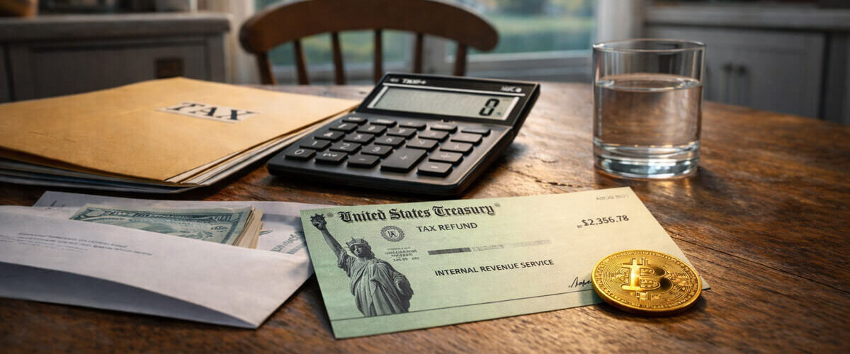 Tax refund bitcoin 1200x500