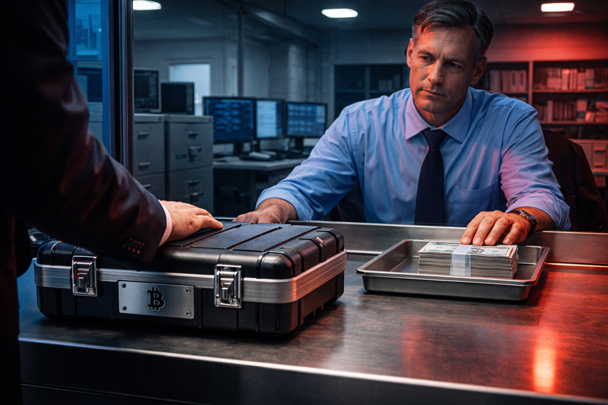 Wallstreet bitcoin collateral 